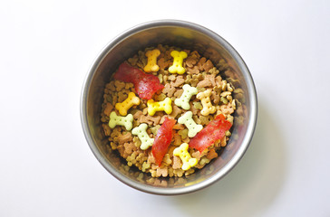 愛犬の朝ごはん