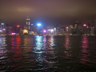 People's Republic of China Hong Kong Special Administrative Region victoria harbor night view