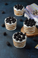 Dessert in a glass
