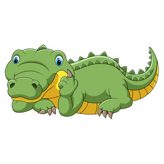 funny crocodile cartoon
