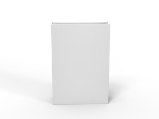 Blank template of shopping Paper Bag 3d illustration for branding design and mock up.