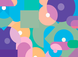 Circle Quarters Backgrounds