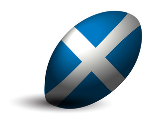 スコットランド　ラグビー　ボール　アイコン