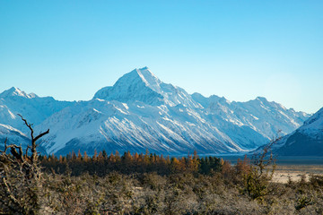 Mount Cook Aoraki ,South Island New Zealand