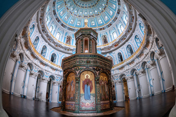 Edicule in the interior of the Church.