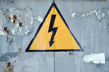 Ukrainian style commercial advertising on walls , fences etc. Local features and habits. ...