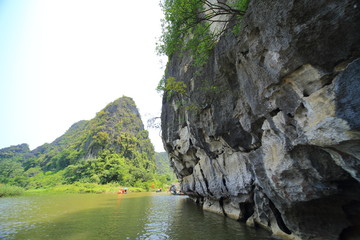 Tam coc valley in Ninh Binh, vietnam