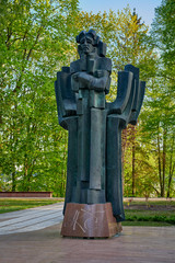 Monument in Druskininkai Ciurlionis