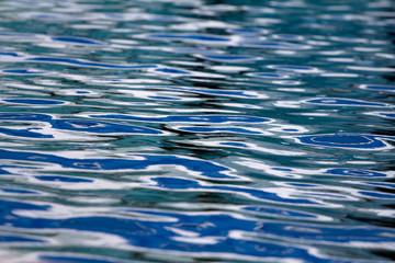 Background water, wave motion