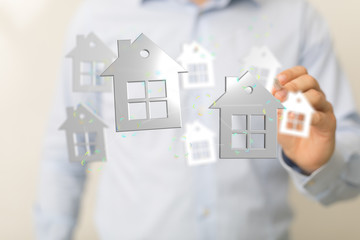 using futuristic interface of smart home automation iot