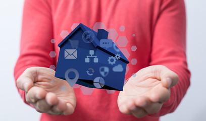 Smart home and future concept