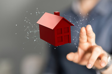 Smart home: Smarthome house automation icon