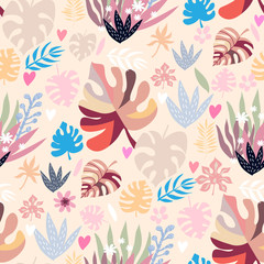 Jungle colorful pattern6