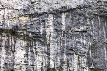 Rock formation in the mountains as a background