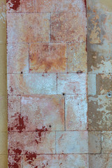 Old wall in vintage style as abstract background