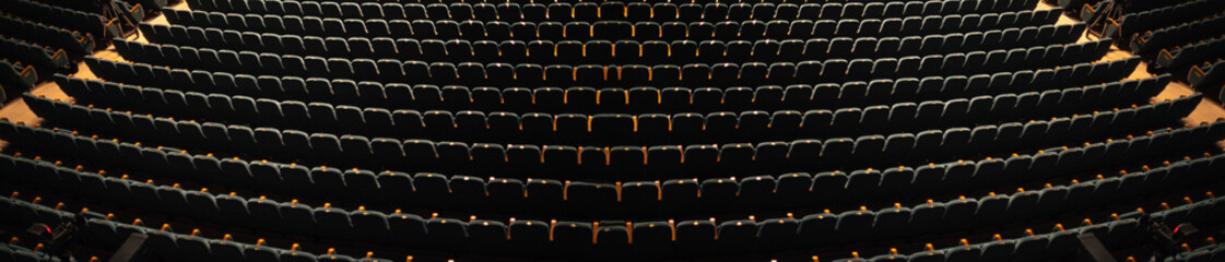 Obraz premium empty auditorium with seats