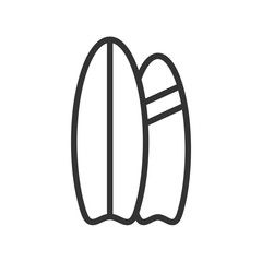 surfboards vector icon