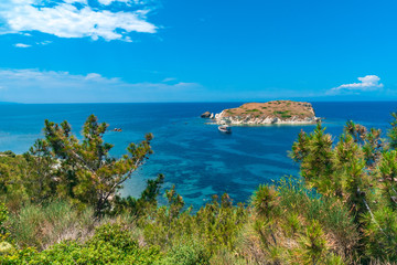 Top View Beach Coastline