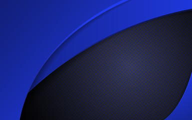 Abstract 3d technology background with light blue overlap mettalic on line fiber carbon concept. Vector design template Can use for element wallpaper, poster, presentation, brochure, cover, banner