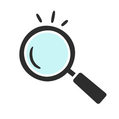 虫眼鏡のアイコン