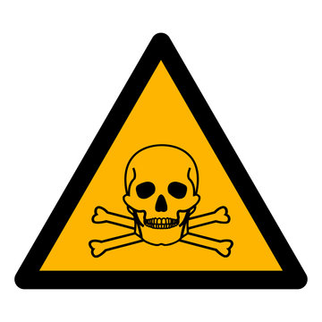 Beware Ammonia Symbol Sign Isolate On White Background,Vector Illustration EPS.10