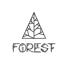 Spruce forest logo.