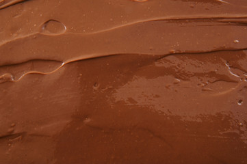Melted chocolate pattern