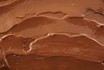 Chocolate spread background