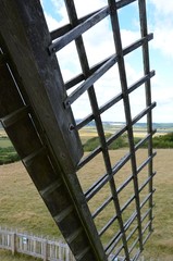 The sail of the Bembridge Windmill, Isle of Wight