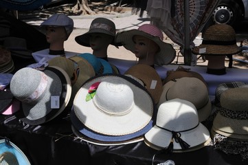 Marché de Boulouris (Midi de la France)