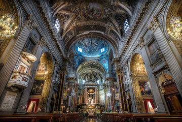 Fototapeta na wymiar Church of San Paolo maggiore in Bologna Italy