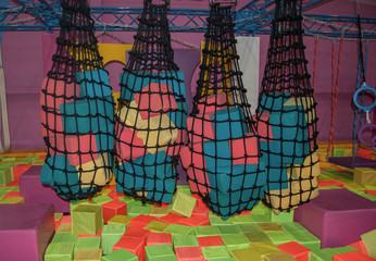 children sport multicolored playground interior