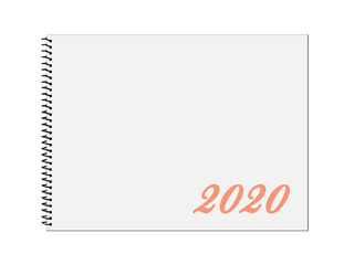 Kalender, 2020,  Spiralbindung mit Deckblatt