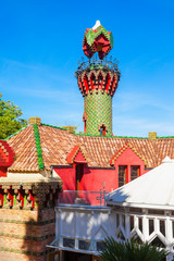 El Capricho in Comillas, Spain