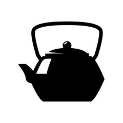 Obraz premium Coffee kettle illustration isolated on white. Design element for logo, label, sign, poster, flyer. Vector illustration