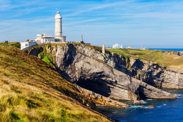 Faro Cabo Mayor lighthouse, Santander