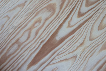 Abstract brown wooden desk background.  Waving texture board backdrop.