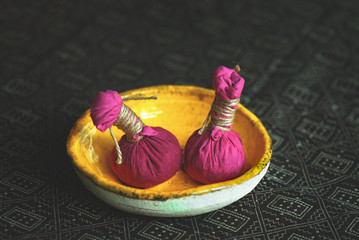 Raw Organic Cardamom Pods - Ayurveda medicine spice. Body care. Spa body massage treatment.