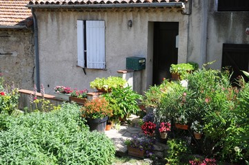 Fototapeta na wymiar Villages de Montauroux, Cayan et Callas dans le Var (Midi de la France)