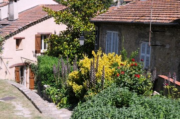 Villages de Montauroux, Cayan et Callas dans le Var (Midi de la France)