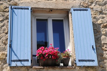 Fototapeta na wymiar Villages de Montauroux, Cayan et Callas dans le Var (Midi de la France)