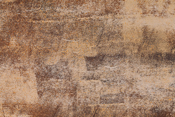 Texture of an metal surface with paint. Old grunge rustic metal texture use for background