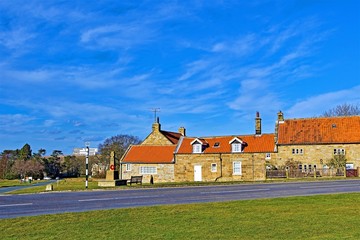 Aidensfield green, Goathland, North Yorkshire