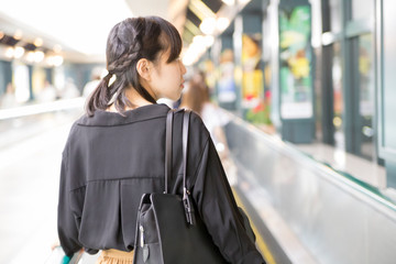 Berry cute Japanese young woman.