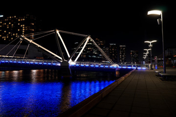 Melbourne CBD night life