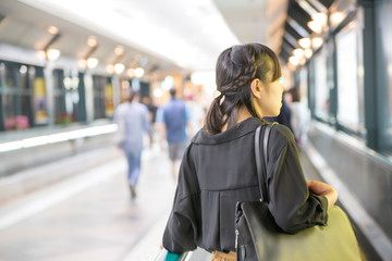 Berry cute Japanese young woman.