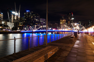 Melbourne CBD night life