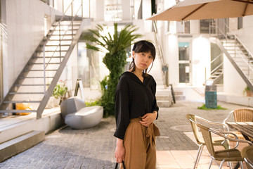 Berry cute Japanese young woman.