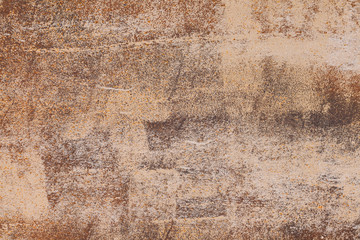 Texture of an metal surface with paint. Old grunge rustic metal texture use for background