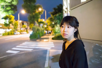 Berry cute Japanese young woman.